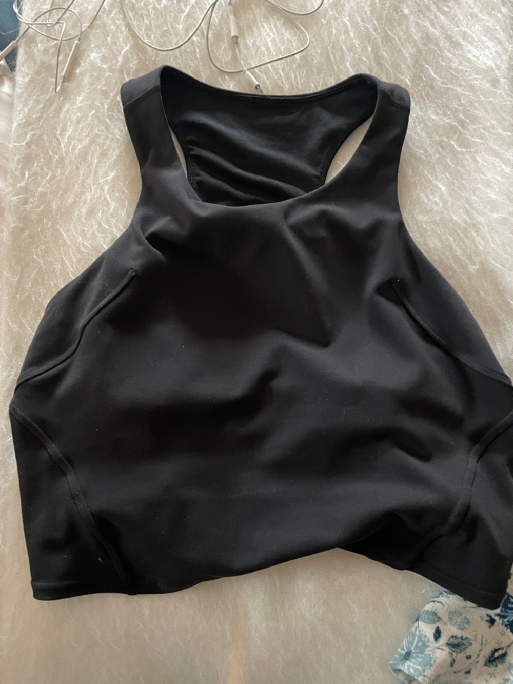 lululemon athletica Align Black Racerback